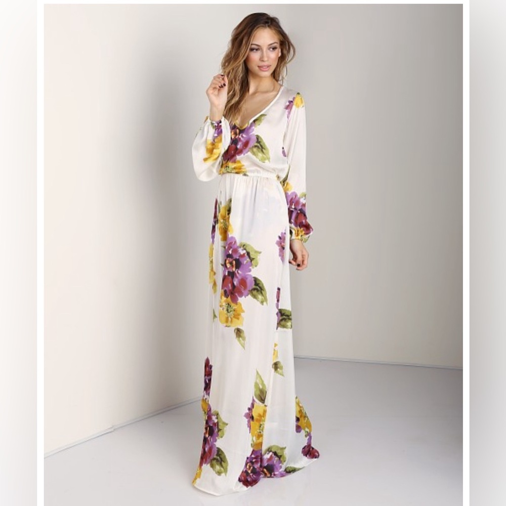 Mumu Maxi Dress in Floating Floral